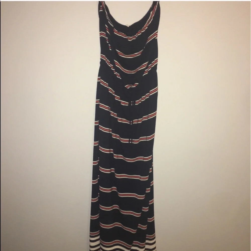 J.Crew Amie Maxi Dress in Engineered Stripe